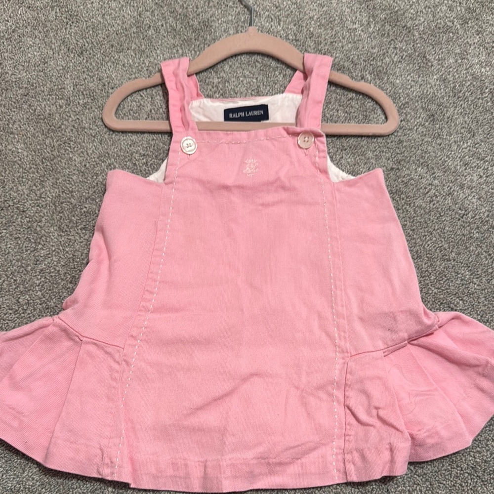 Ralph Lauren Pink Dress 12m